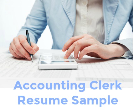 cover letter for account clerk position