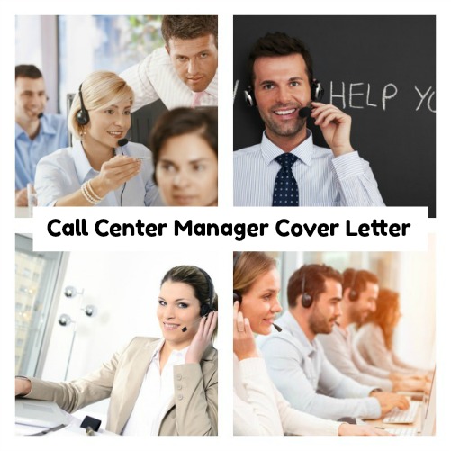 cover letter for contact center manager