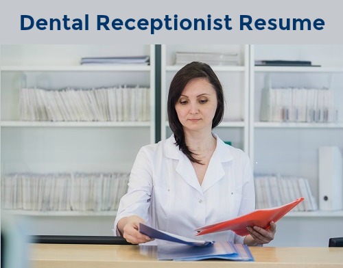 Sample dental receptionist resume