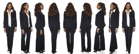 formal attire women's job interview