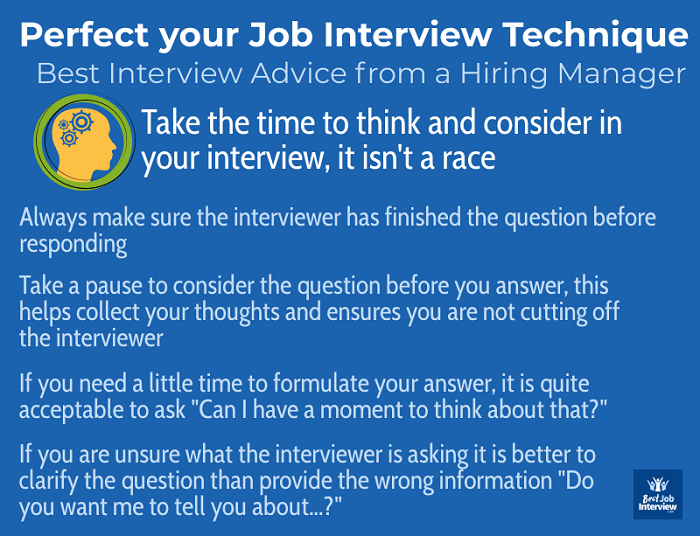 Perfect Your Job Interview Technique