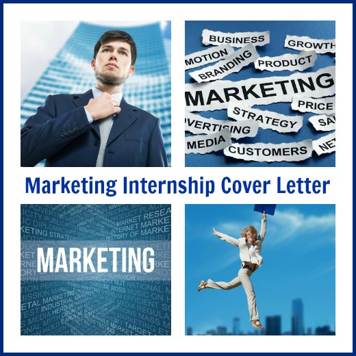 internship cover letter for marketing
