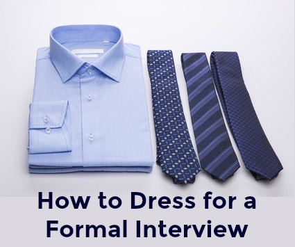 best formal wear for interview