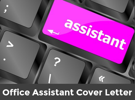 job application letter for office assistant