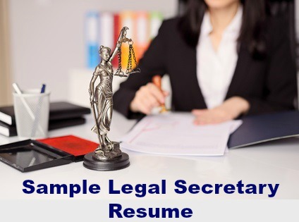 personal statement for legal secretary