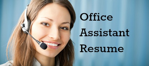 resume job description for office assistant