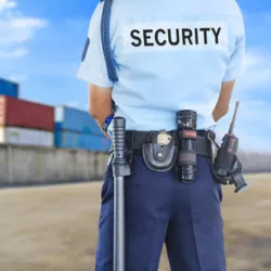 application letter to work as a security guard